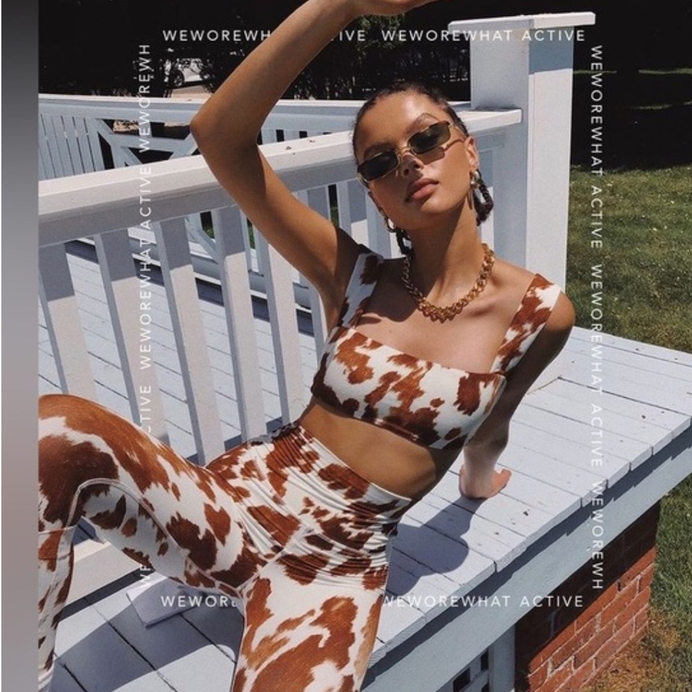 Cow Print Women's Jumpsuit